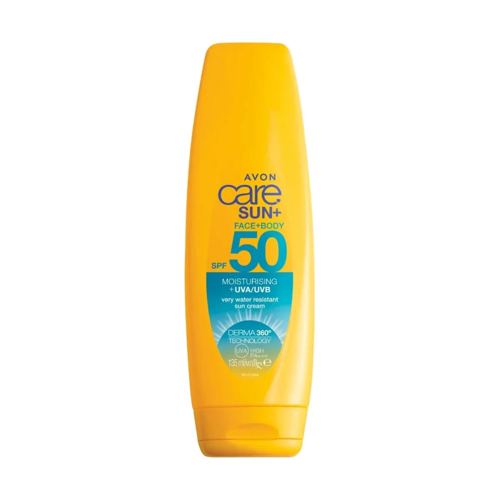 Avon Care Sun Face and Body Moisturising Lotion SPF50 135ml