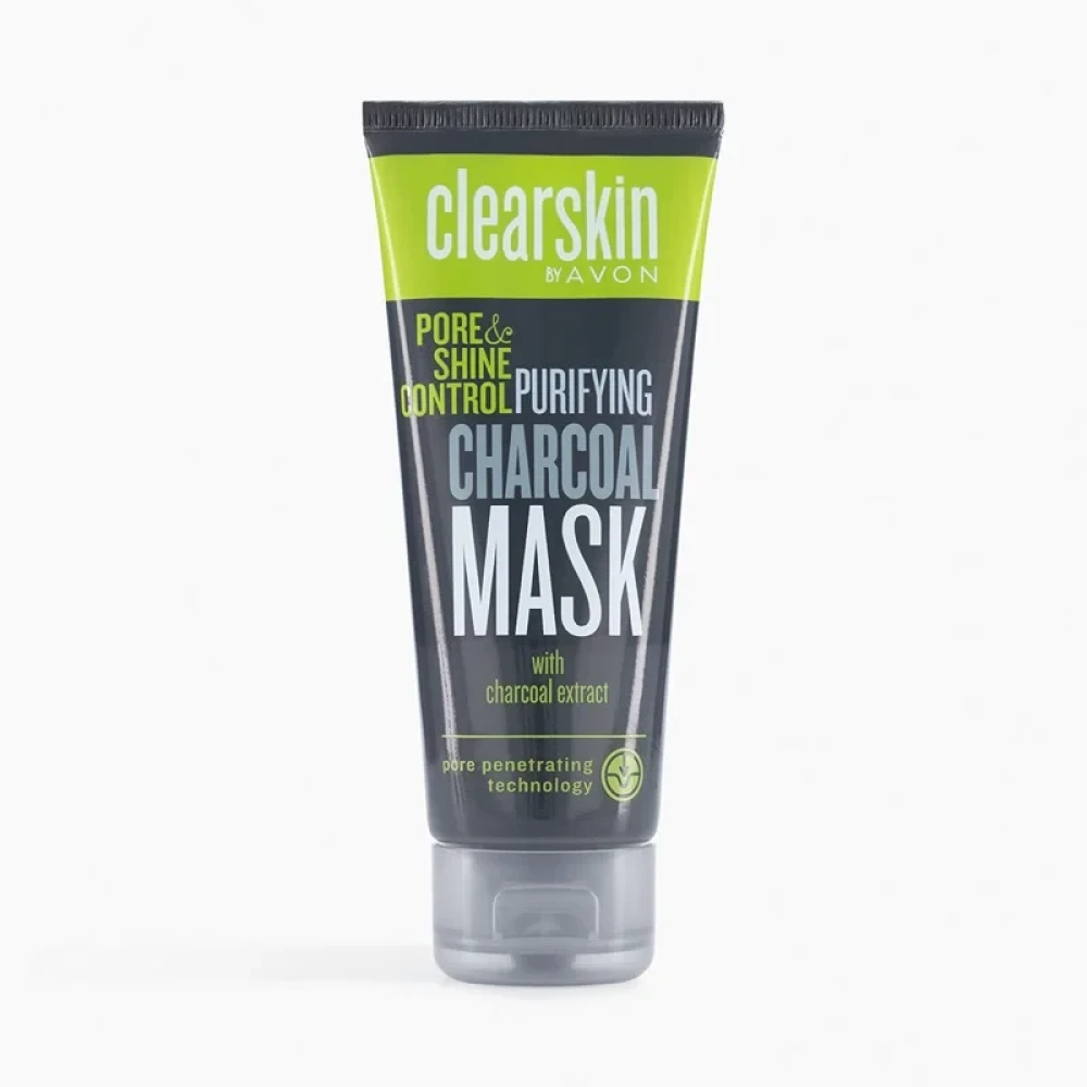 Avon Clearskin Charcoal Face Mask with Shine Control 75ml