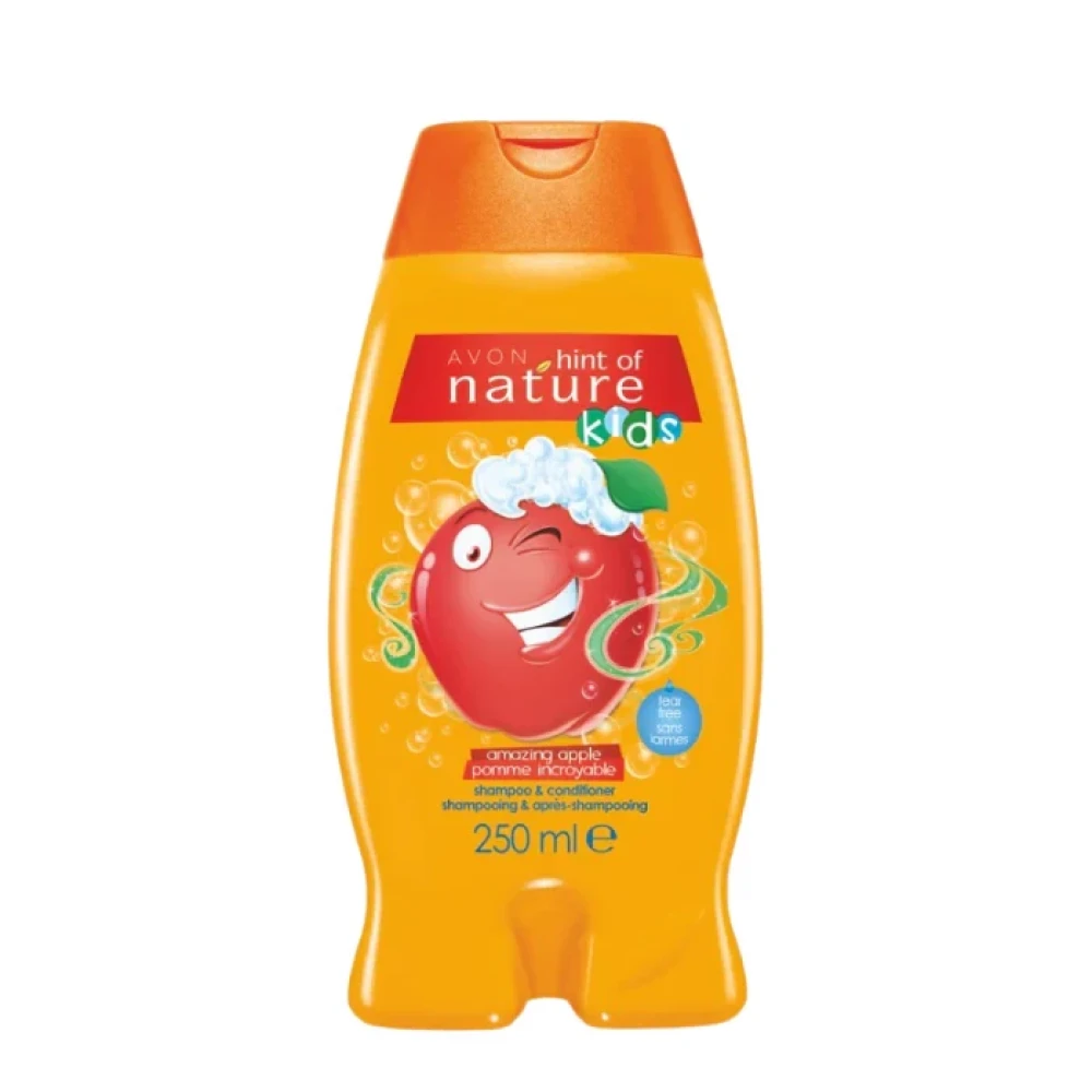 Avon Natural's Kids Amazing Apple 2in1 Shampoo and Conditioner 250ml