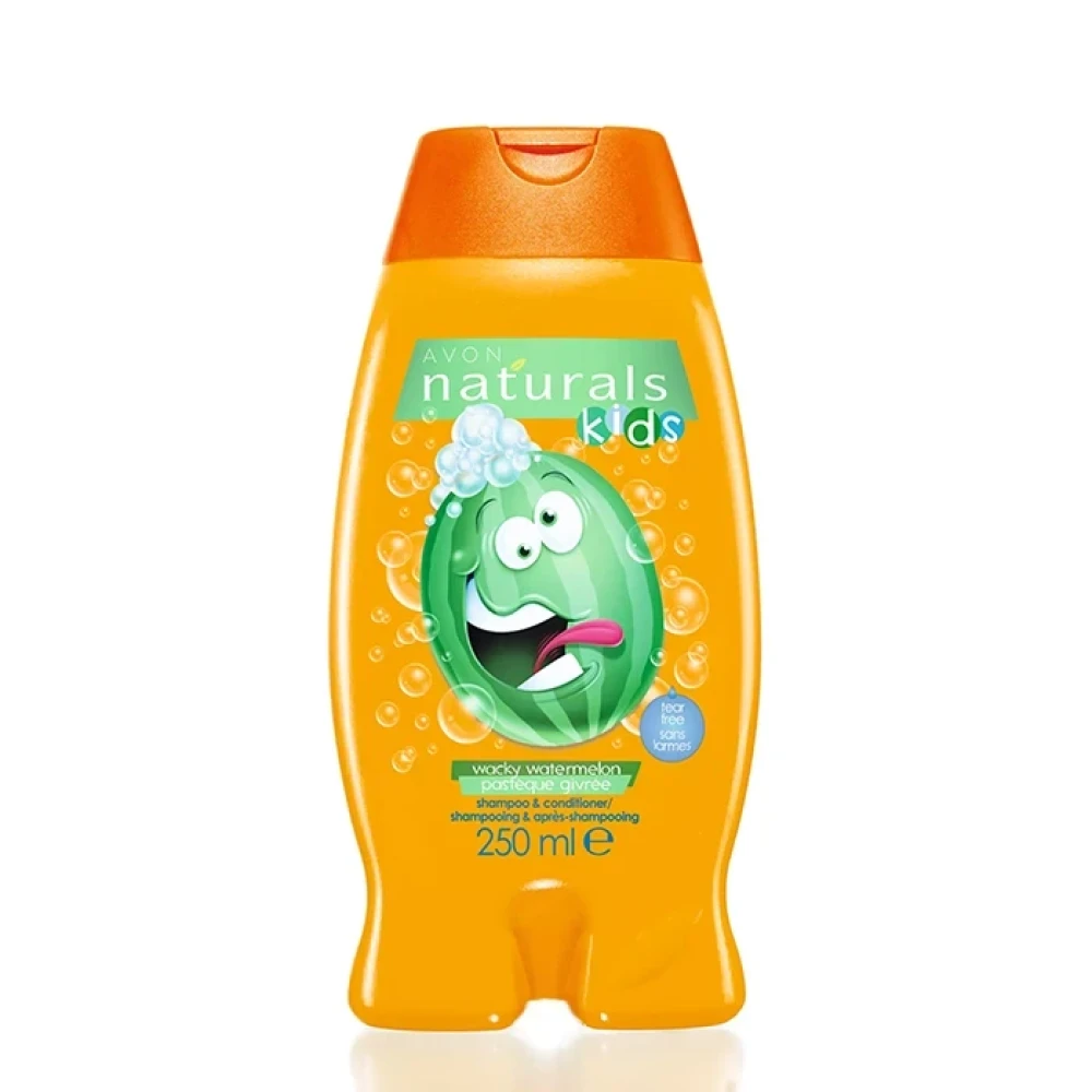 Avon Natural's Kids Wacky Watermelon 2in1 Shampoo and Conditioner 250ml.