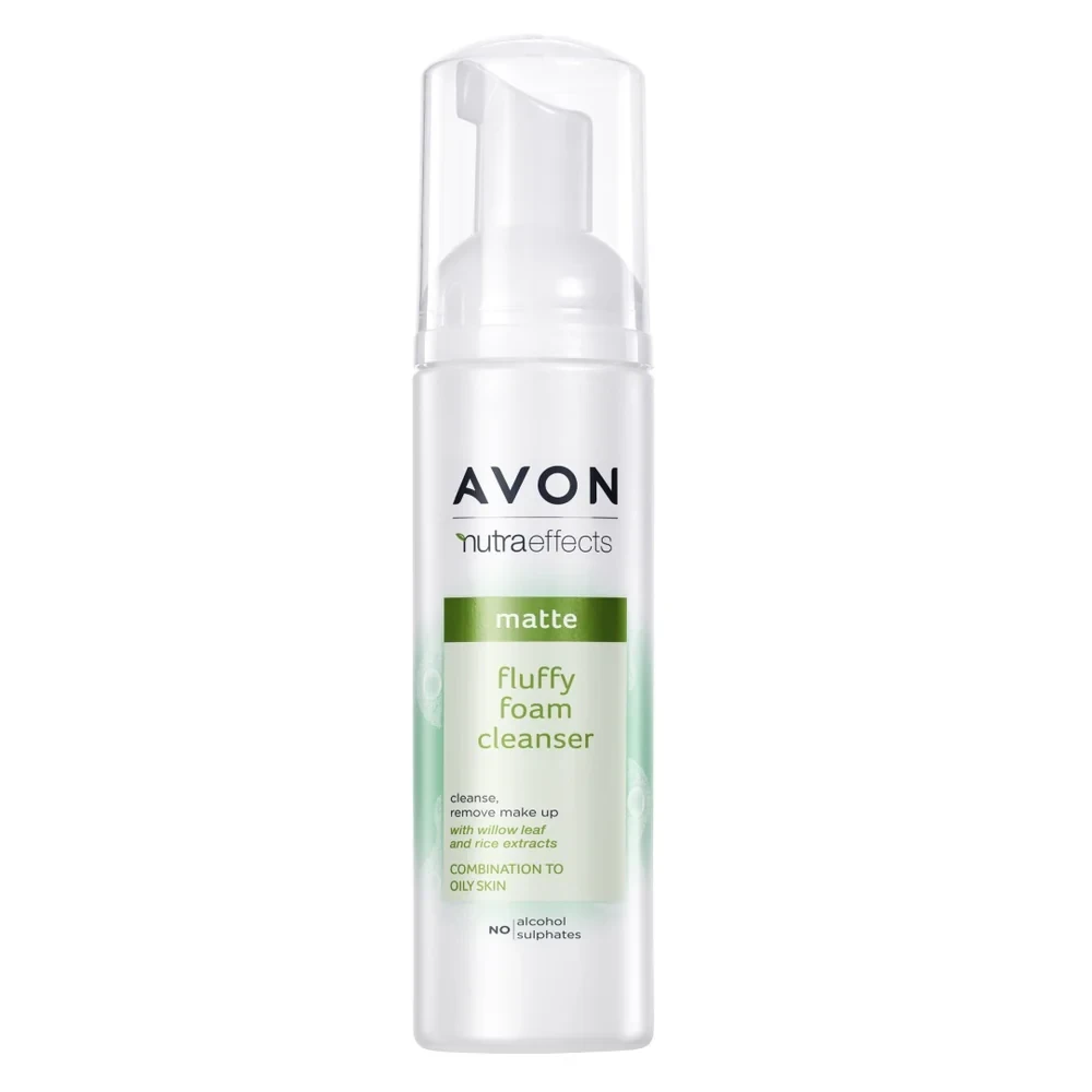 Avon Nutra Effects Mattifying Fluffy Foam Cleanser 150ml