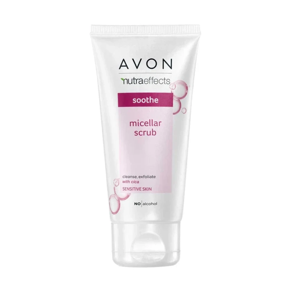 Avon Nutra Effects Soothing Micellar Scrub 150ml